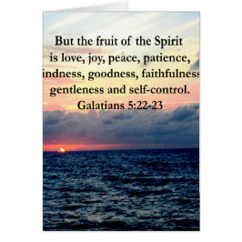 SCHÖNE GALATIANERFRÜCHTE DES SPIRITS