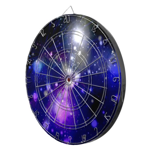 Schöne Galaxie Dartscheibe (Vorderseite rechts)