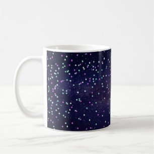 Schöne Galaxie, Sterne Kaffeetasse