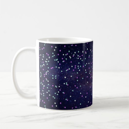 Schöne Galaxie, Sterne Kaffeetasse (Links)