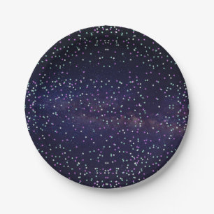 Schöne Galaxie, Sterne Pappteller