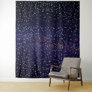 Schöne Galaxie, Sterne Wandteppich