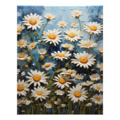 Schöne Gänge auf blauem Hintergrund Fotodruck (Vorne)