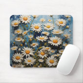 Schöne Gänge auf blauem Hintergrund Mousepad (Mit Mouse)