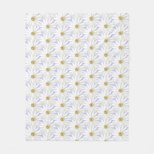 Schöne Gänseblümchen-Blumen Fleecedecke (Vorderseite)