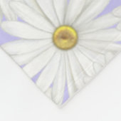 Schöne Gänseblümchen-Blumen Fleecedecke (Ecke)