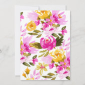 Schöne Garden Bridal Dusche Einladung (Rückseite)