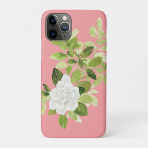 Schöne Gardenia Aquarelle Blüte Case-Mate iPhone Hülle