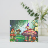 Schöne Gärten Postkarte (Stehend Vorderseite)