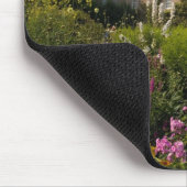 Schöne Gärten und berühmtes Schloss in Mousepad (Ecke)