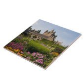 Schöne Gärten und berühmtes Schloss in Schottland Fliese (Seite)