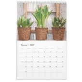 Schöne Gärten und Blume Kalender (Feb 2027)