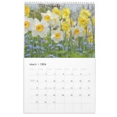 Schöne Gärten und Blume Kalender (Mär 2026)