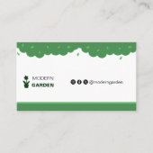 Schöne Gartenanlage Wartung Visitenkarte (Vorderseite)