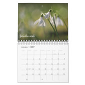 Schöne Gartenanlagen Blume Kalender (Jan 2027)