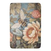 Schöne Gartenbäume mit Protea-Blume Badematte (Vorderseite Vertikal)