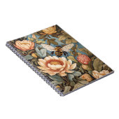 Schöne Gartenbäume mit Protea-Blume Notizblock (Rechte Seite)