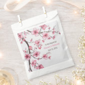 Schöne Gastgeschenk Hochzeit des Wassers Geschenktütchen (Ausgeschnitten)