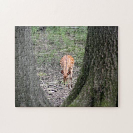 Schöne Gazelle im Wald Puzzle (Horizontal)