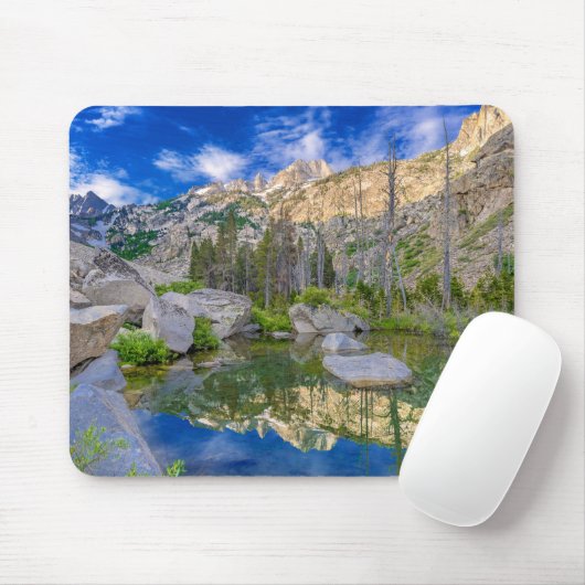 Schöne Gebirgswildnis Mousepad (Mit Mouse)
