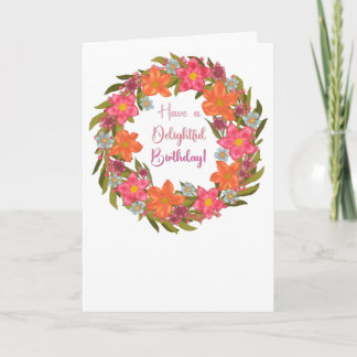 Schöne Geburtskarte Karte