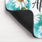 Schöne Geburtsmonate Blume/April Mousepad (Ecke)