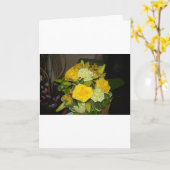 Schöne Geburtstagkarte Karte (Gelbe Blume)