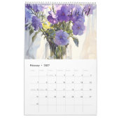 Schöne Geburtstagskalender Blume Kalender (Feb 2027)