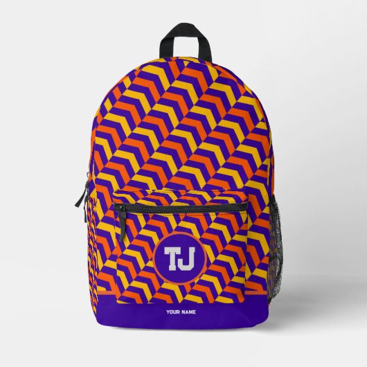 Schöne Geburtstagskarte Bedruckter Rucksack (Vorderseite)