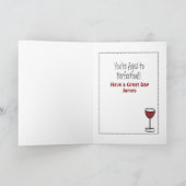 Schöne Geburtstagskarte für Ihn - Sarcastic Karte (Innenseite)