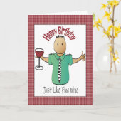 Schöne Geburtstagskarte für Ihn - Sarcastic Karte (Gelbe Blume)