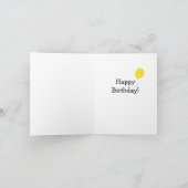 Schöne Geburtstagskarten Karte (Innenseite)