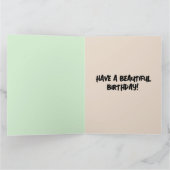 SCHÖNE GEBURTSTAGSKARTEN KARTE (Innenseite)