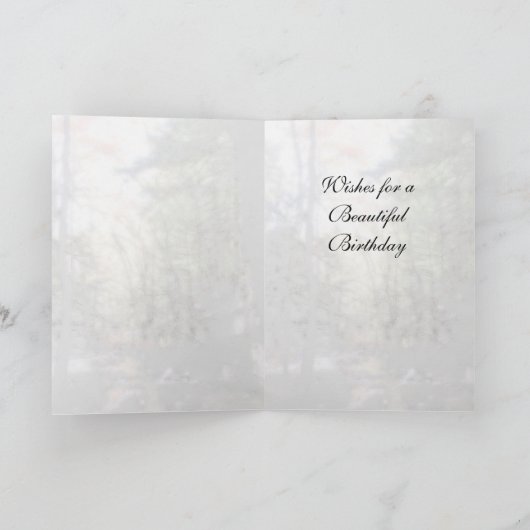 Schöne Geburtstagwünsche Karte (Innenseite)