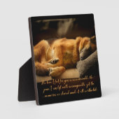 Schöne Gedenkstätte für deutsche Hirten Fotoplatte (Vorderseite)