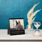 Schöne Gedenkstätte für deutsche Hirten Fotoplatte (InSitu)