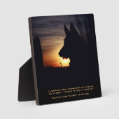 Schöne Gedenkstätte für deutsche Hirten Fotoplatte (Vorderseite)