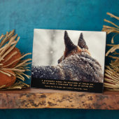 Schöne Gedenkstätte für deutsche Hirten Fotoplatte (Seite)