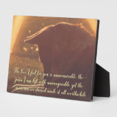 Schöne Gedenkstätte für deutsche Hirten Fotoplatte (Seite)