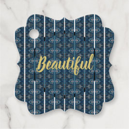 Schöne Gefallen Tags Design von Poet Adiela Akoo Geschenkanhänger