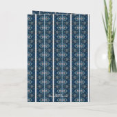 Schöne geflochtene Einladung - ZUNEHMEN (Rückseite)