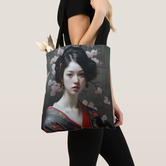 Schöne Geisha-Blume Tasche (Von Nahem)