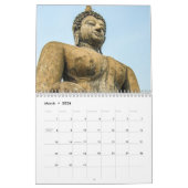 Schöne geistige Buddha-Statue 2015 Kalender (Mär 2026)