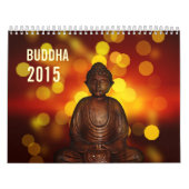 Schöne geistige Buddha-Statue 2015 Kalender (Titelbild)