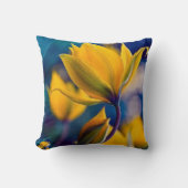 Schöne gelbe Blume 💛 🟡 Kissen (Vorderseite)