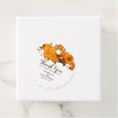 Schöne gelbe Blumen Geschenkanhänger (Beispiel)