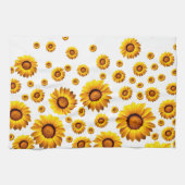 Schöne gelbe Blumen Geschirrtuch (Horizontal)