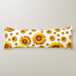 Schöne gelbe Blumen Seitenschläferkissen