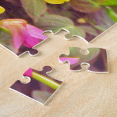 Schöne gelbe Herbstorchideen Puzzle (Seite)