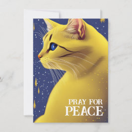 Schöne Gelbe Katze mit blauen Augen - ukraine